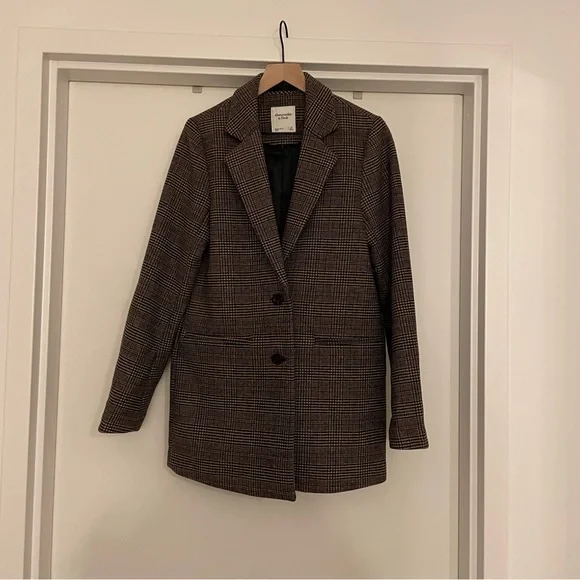 Abercrombie wool blend blazer coat - Picture 5 of 11